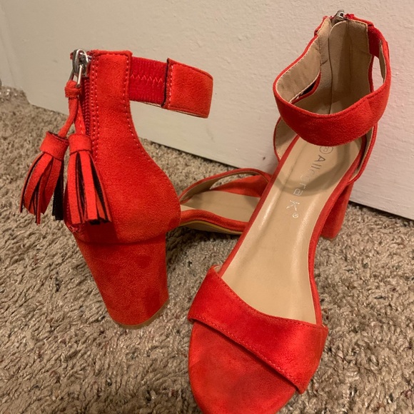 Allegra K Shoes - Red heels